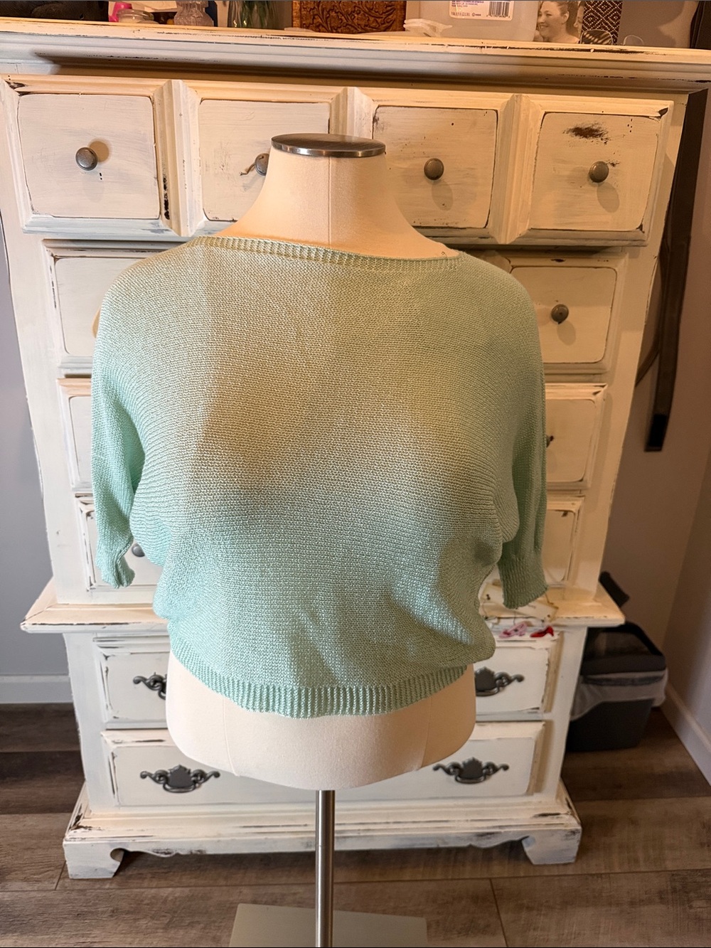 Light Mint Green Women’s Knit Sweater